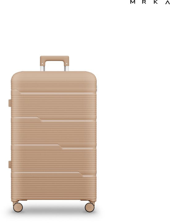 Milano Grote Koffer 91L Taupe