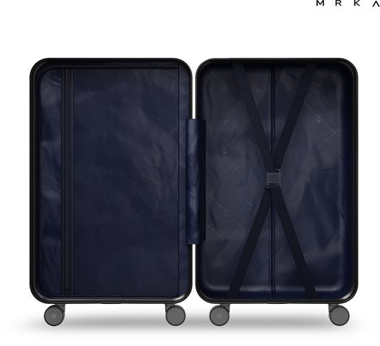 Milano Medium Koffer 60L Zwart