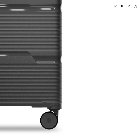 Milano Medium Koffer 60L Zwart