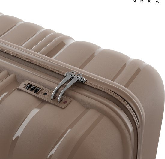 Santiago Grote Koffer 91L Taupe